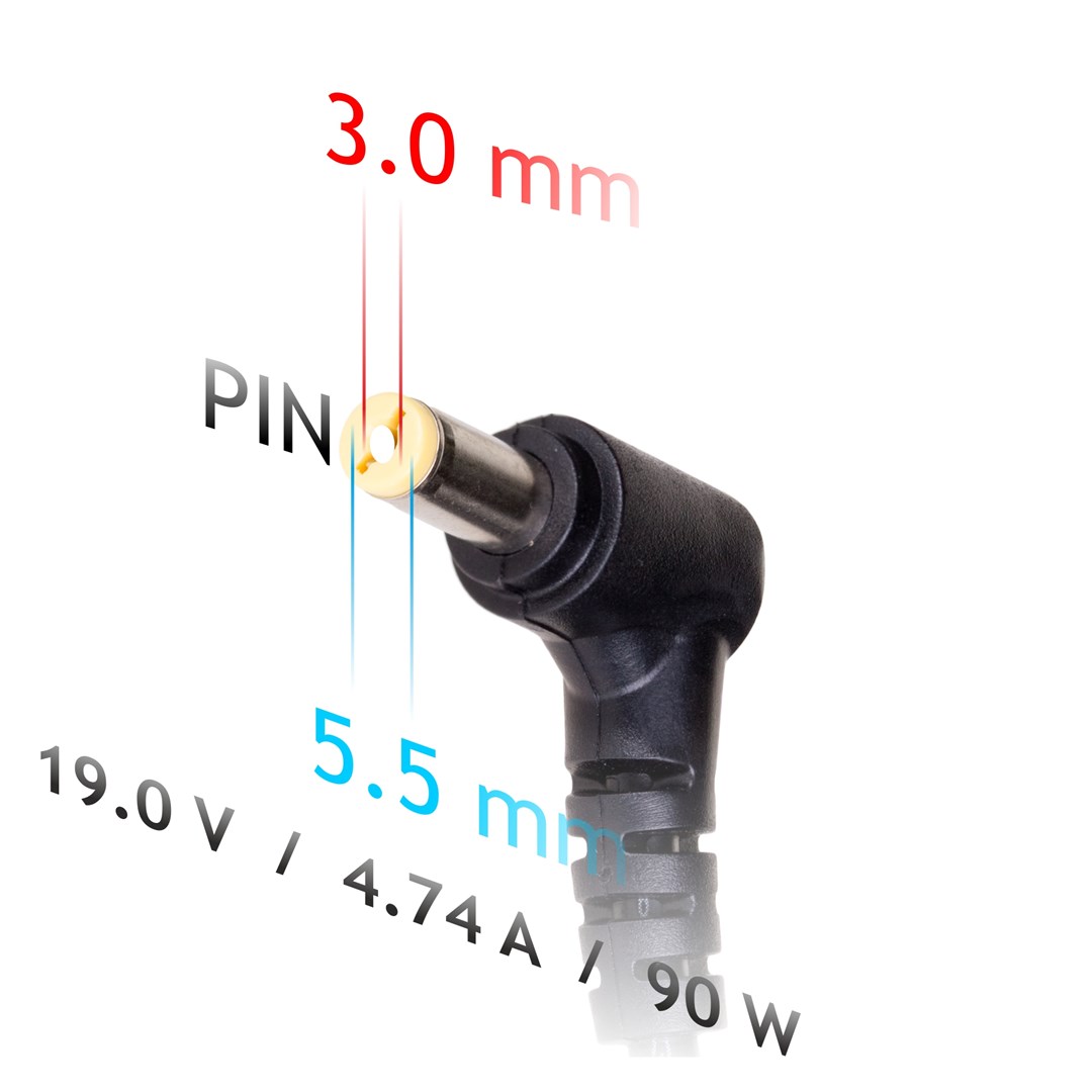 Strujni adapter/pretvarač AKYGA AK-ND-27 (unutarnji, 90 W) crni-2