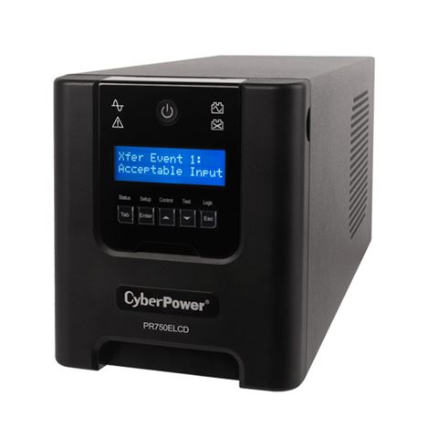 UPS uređaj CYBERPOWER PR1000ELCD (1 kVA, 900 W, 8 utičnica)