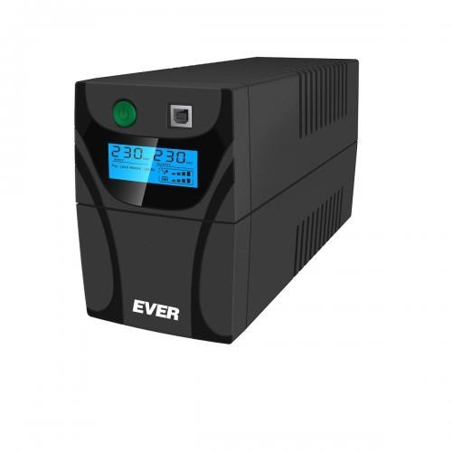 UPS EVER EASYLINE 850 AVR (line-interactive, 0.85 kVA, 480 W, 2 utičnice)-0