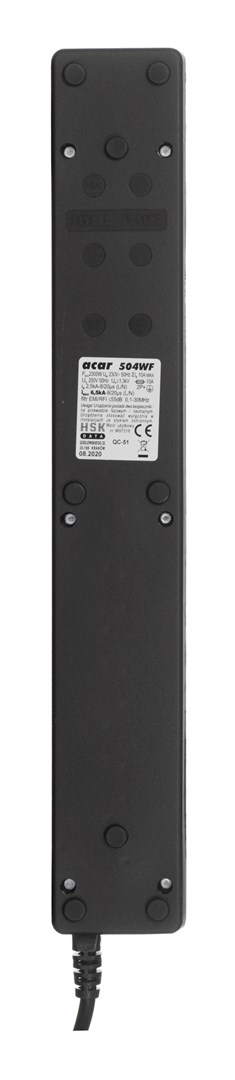 Utičnica HSK DATA ALP-ACAR504WF (1.8 m, 5 AC outlet(s), indoor, crna)-3