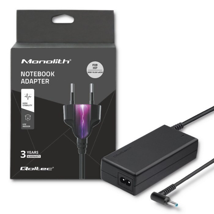 Adapter za napajanje/pretvarač QoLTEC 50052.90W.HP (unutarnji) crni-4