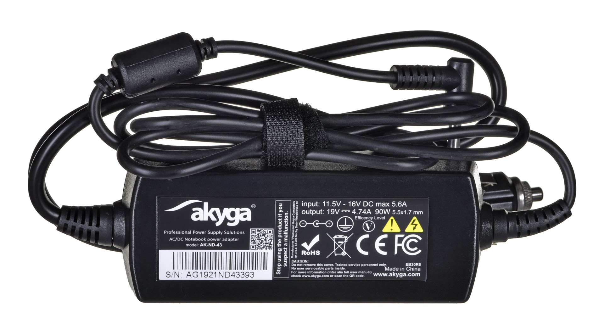 Strujni adapter/pretvarač AKYGA AK-ND-43-4