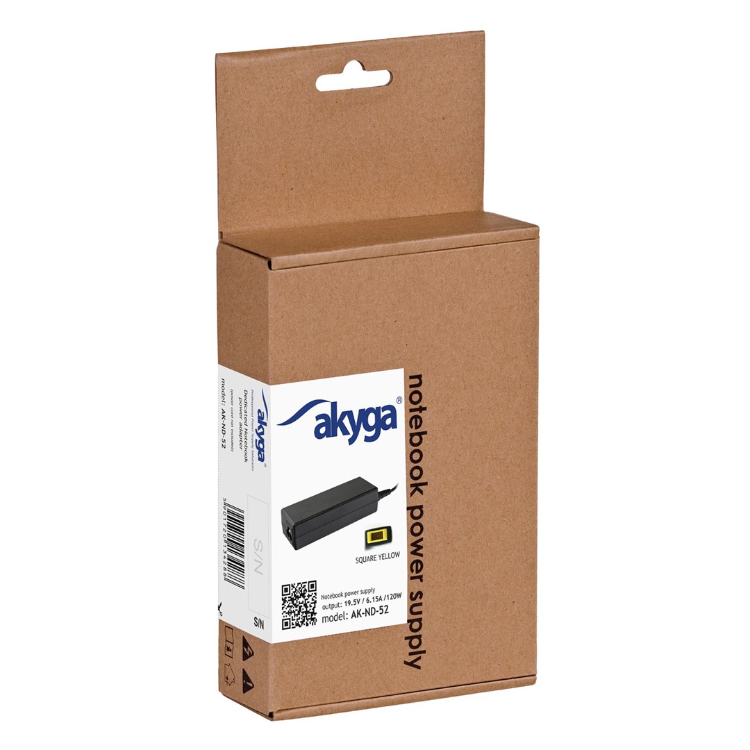 Strujni adapter/pretvarač AKYGA AK-ND-52 (unutarnji, 120 W) crni-4