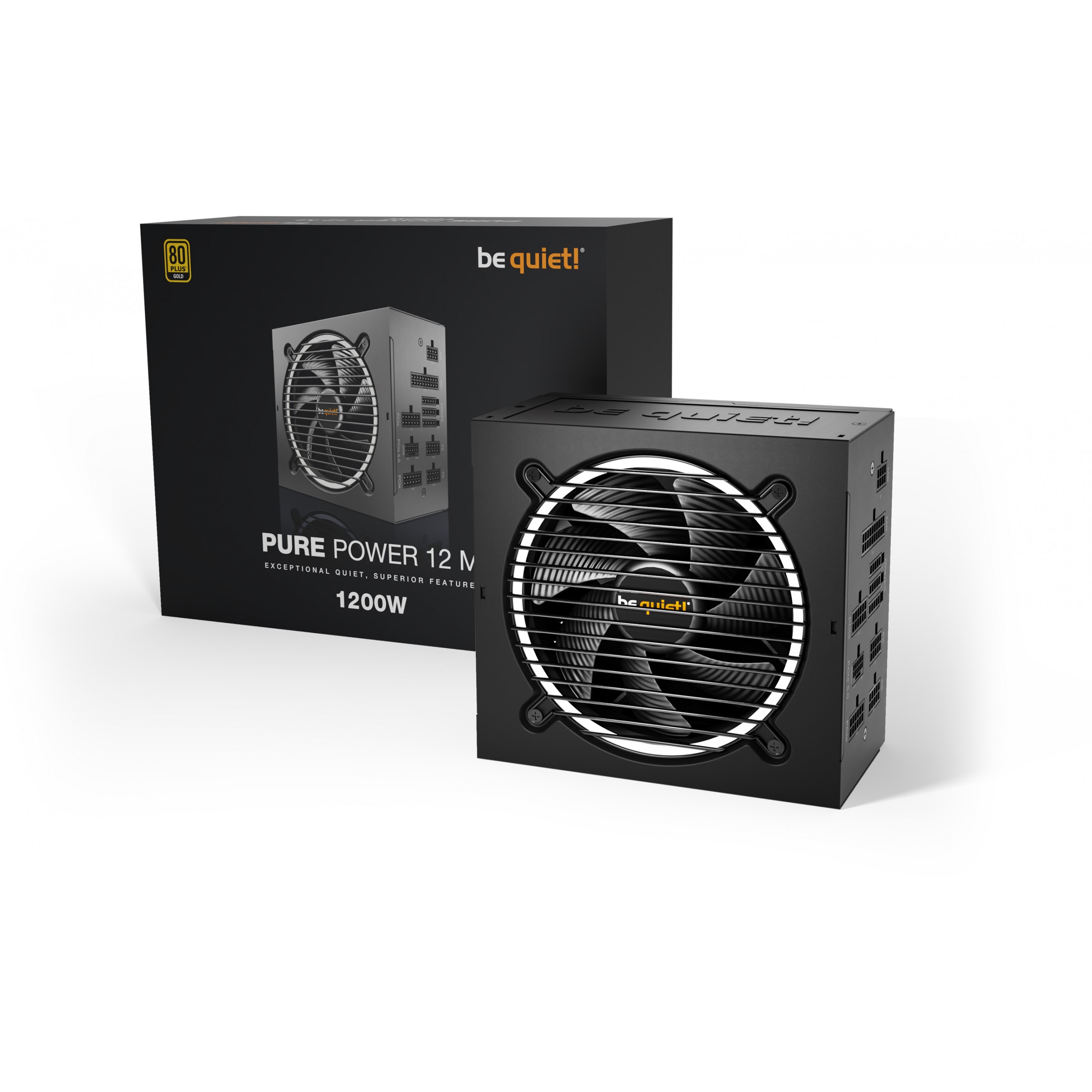 Napajanje be quiet! PURE POWER 12 M | napajanje 1200W 20+4 pin ATX ATX crno-1