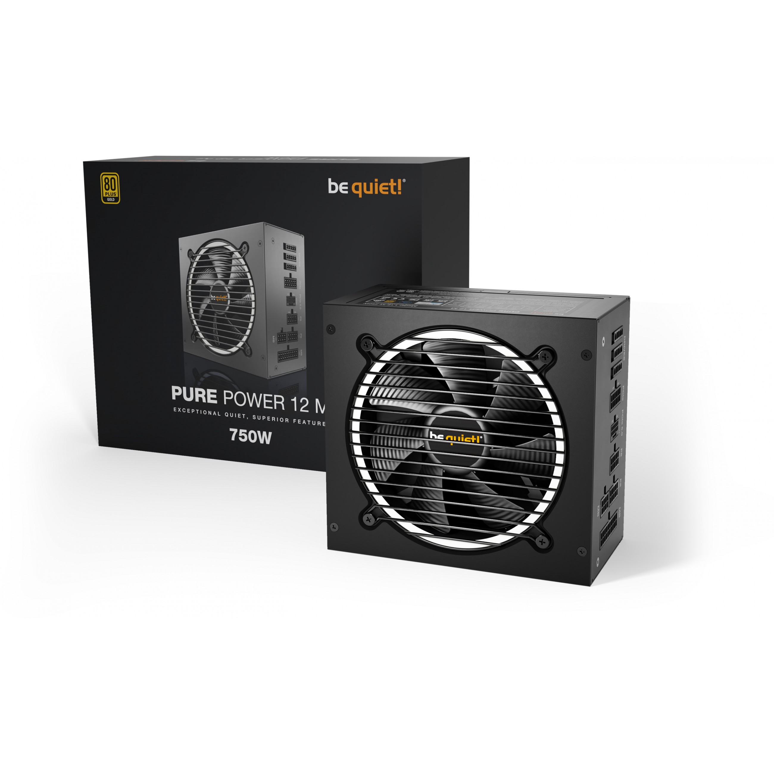Napajanje BE QUIET! Pure Power (12 M, 750 W 20+4 pin ATX ATX) crna-1