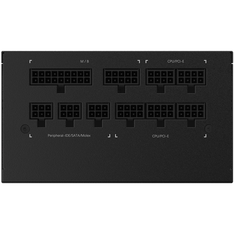 GIGABYTE P850GM Power Supply 850W, Modular, 80 PLUS Gold, Japanese capacitors, 120mm smart control fan, EU plug-14