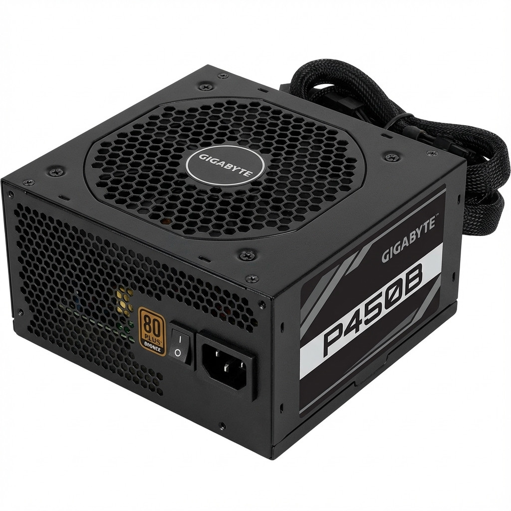 Napajanje GIGABYTE P450B (450 W, 20+4 pin ATX, ATX) crno-0