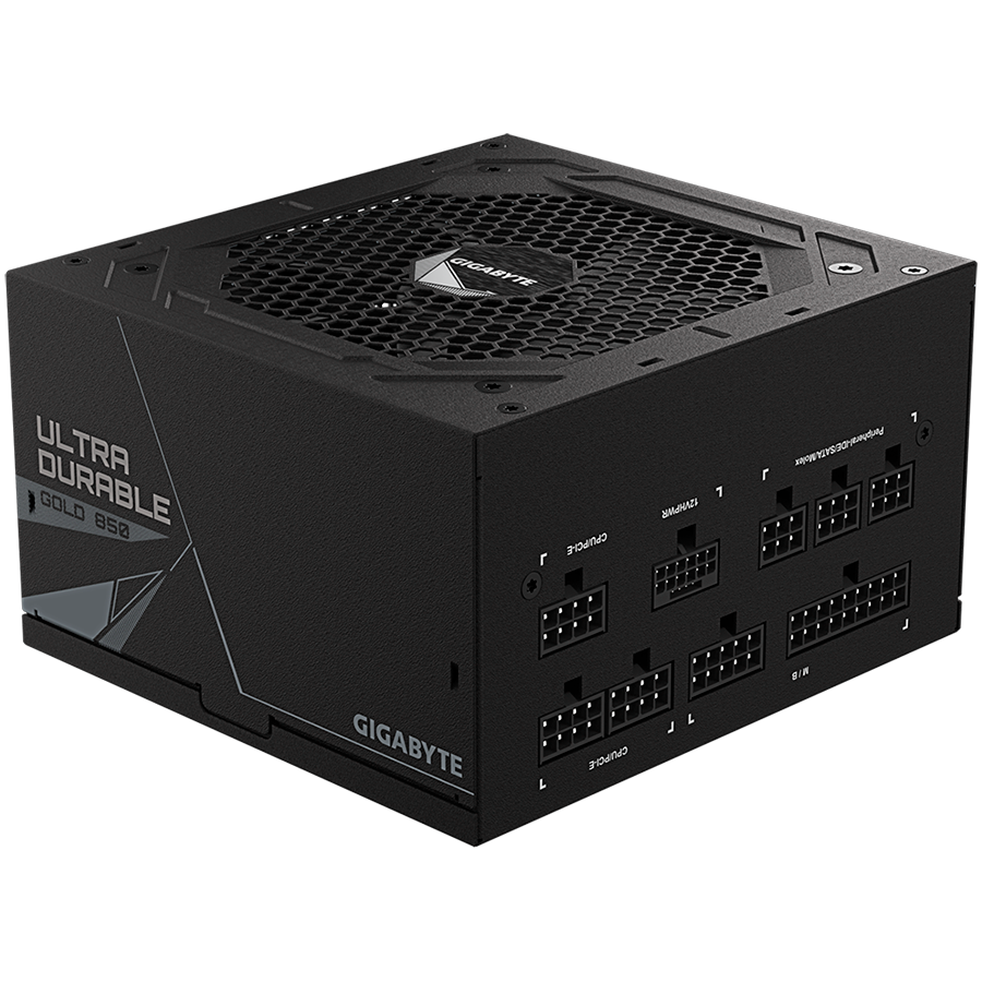 Napajanje GIGABYTE GP-UD850GM PG5 (850 W, 20+4 pin ATX, ATX) crno-1