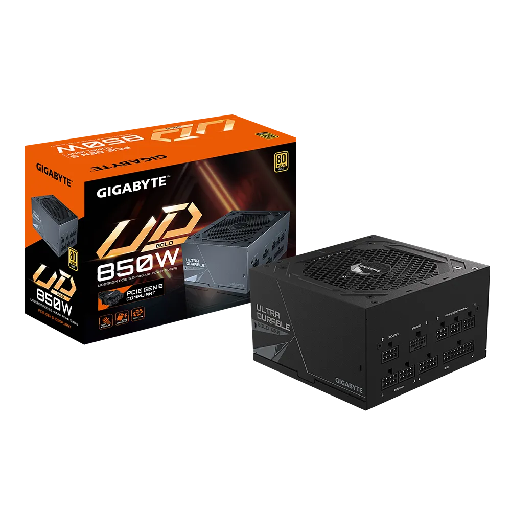 Napajanje GIGABYTE GP-UD850GM PG5 (850 W, 20+4 pin ATX, ATX) crno-3