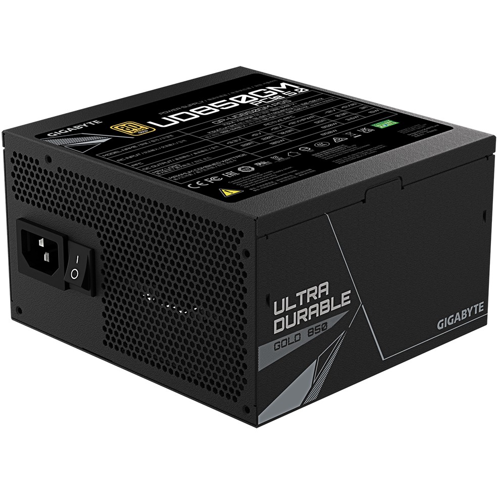 Napajanje GIGABYTE GP-UD850GM PG5 (850 W, 20+4 pin ATX, ATX) crno-14