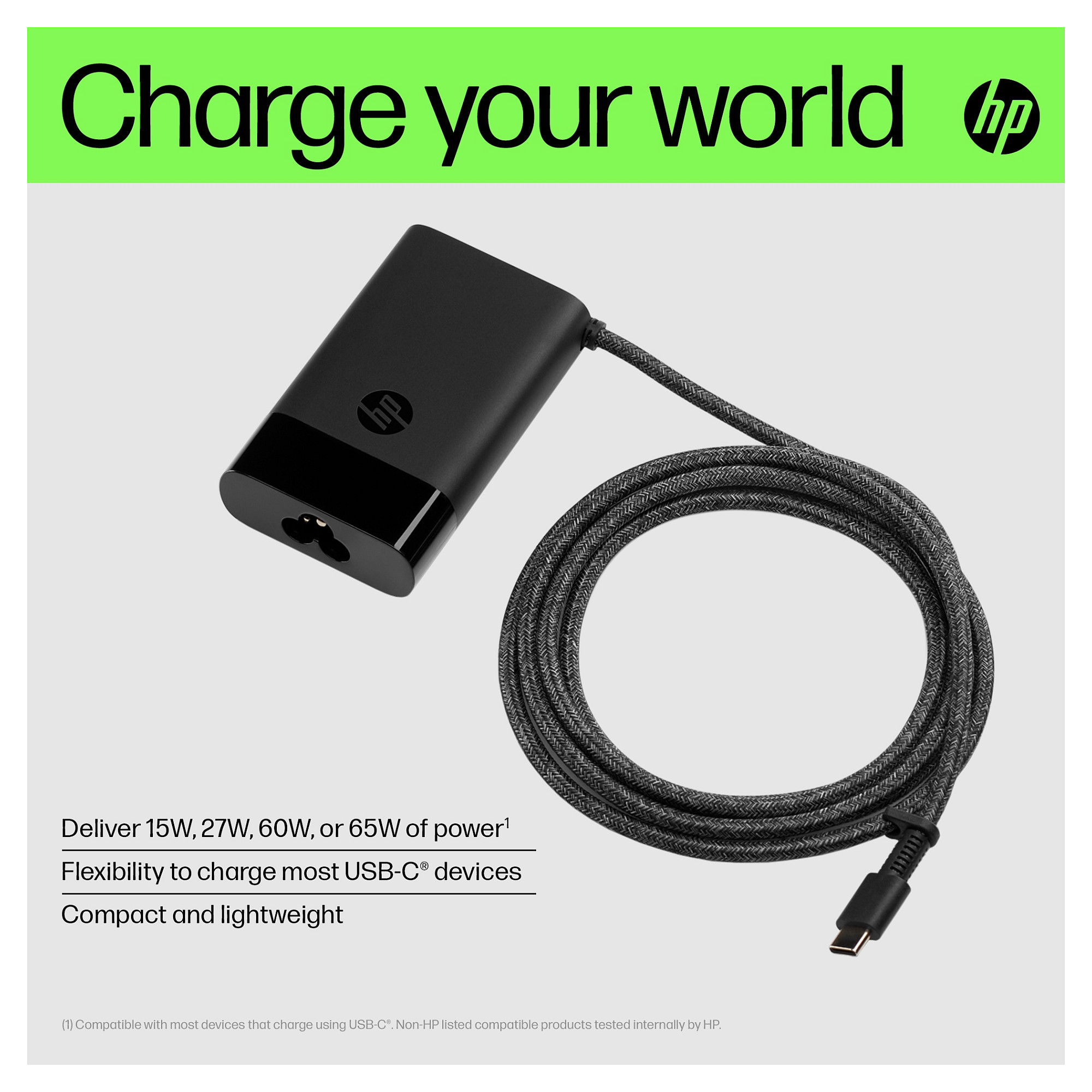 Punjač HP USB-C 65W - KORIŠTENI jamstvo 6 mjeseci-7