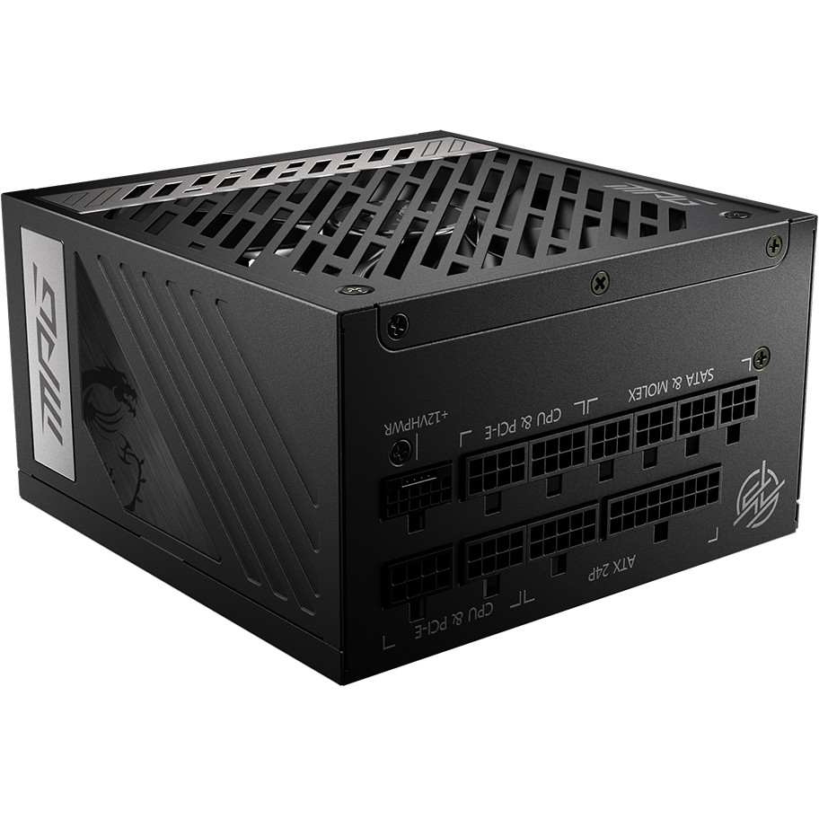 Jedinica za napajanje MSI MPG A1000G PCIE5 (1000 W, 20+4 PIN ATX crna)