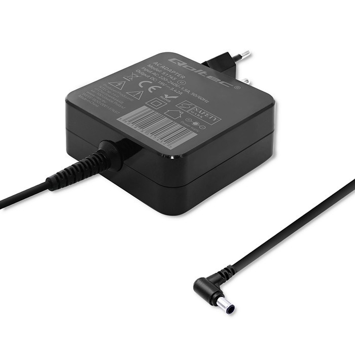 Adapter QOLTEC 51745 power adapter/inverter Indoor 65 W crna boja-3
