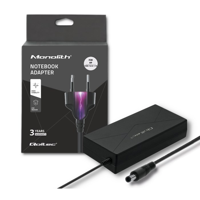 Adapter za napajanje QOLTEC 51729 (za laptop, 150 W) crni-2