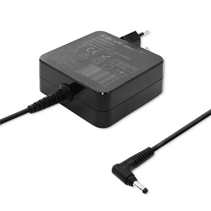 Adapter za napajanje za Huawei Qoltec 51751 (65W, 19V, 3.42a, 4.0*1.7)-5