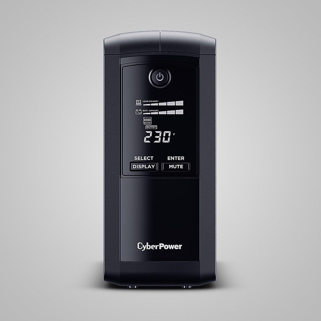 UPS CYBERPOWER Tracer III VP700ELCD-FR Line-Interactive 0.7 kVA 390 W 4 AC outlet(s)-1