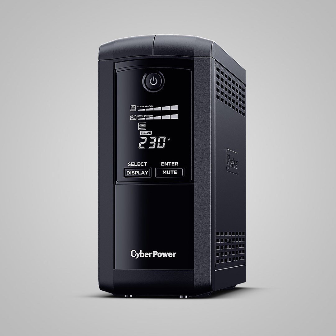 UPS CYBERPOWER Tracer III VP700ELCD-FR Line-Interactive 0.7 kVA 390 W 4 AC outlet(s)