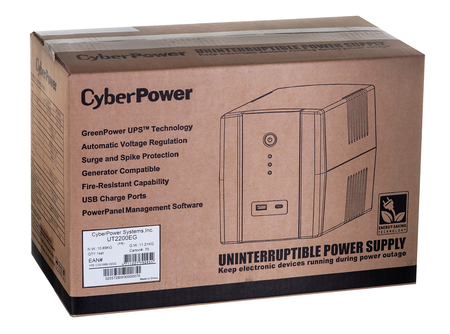 UPS CYBERPOWER UT2200EG-FR-5