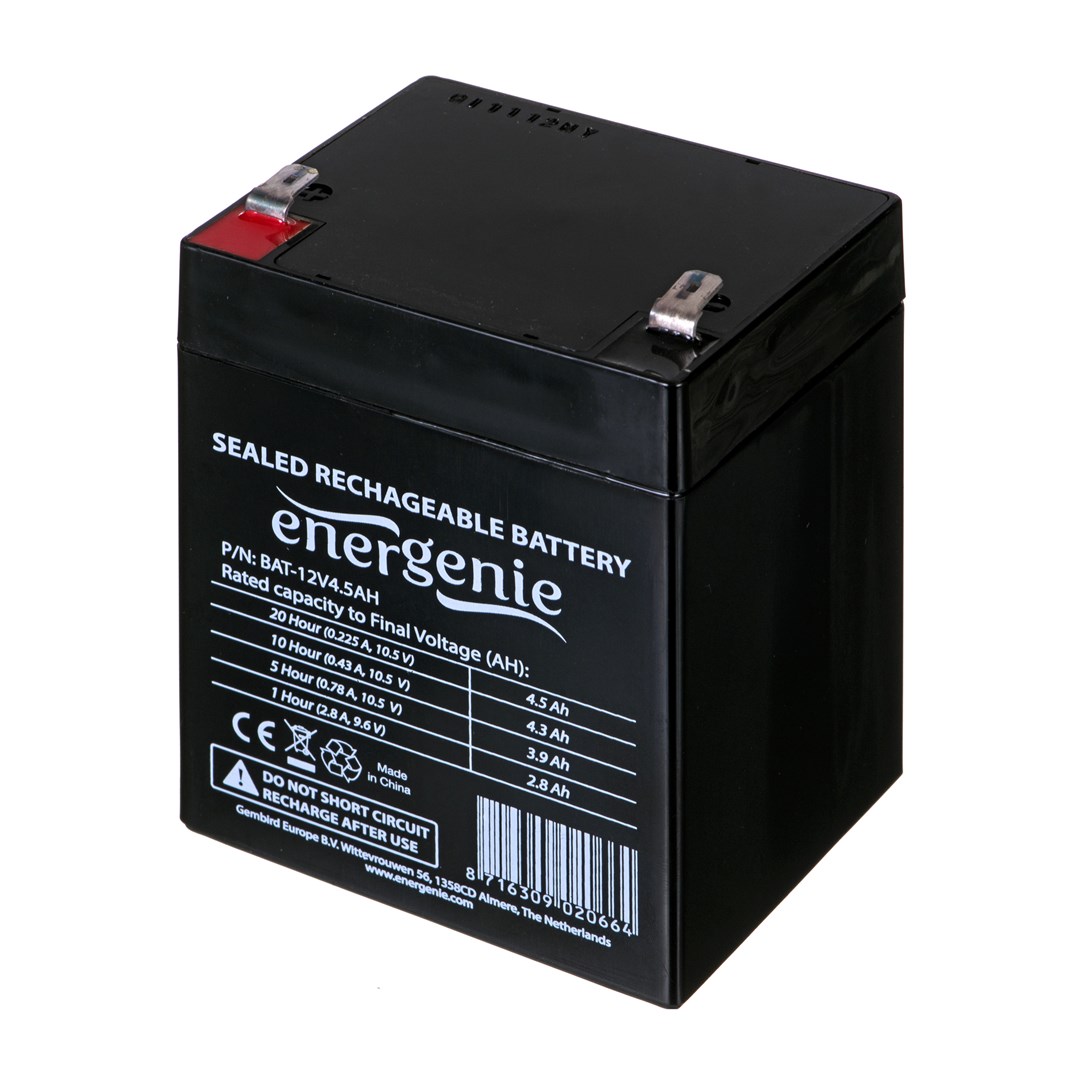 UPS baterija GEMBIRD BAT-12V (4.5AH, 12V)-1