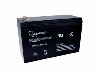 UPS baterija GEMBIRD BAT-12V9AH ( universal 12V/9AH, gel baterija)-0