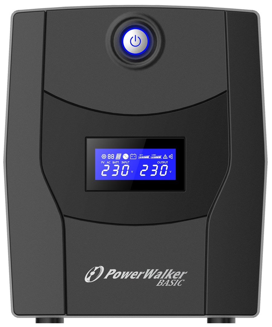 UPS uređaj POWERWALKER VI 1500 STL (interaktivni, 1500 VA, 900 W, 4 AC utičnice)-1