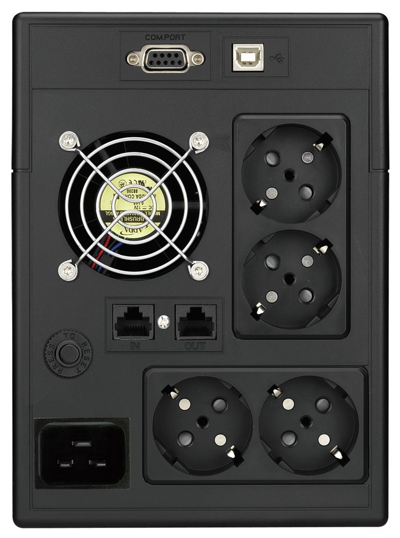 UPS uređaj POWERWALKER VI 3000 SCL (linijski interaktivni, 3 kVA, 1800 W)-3