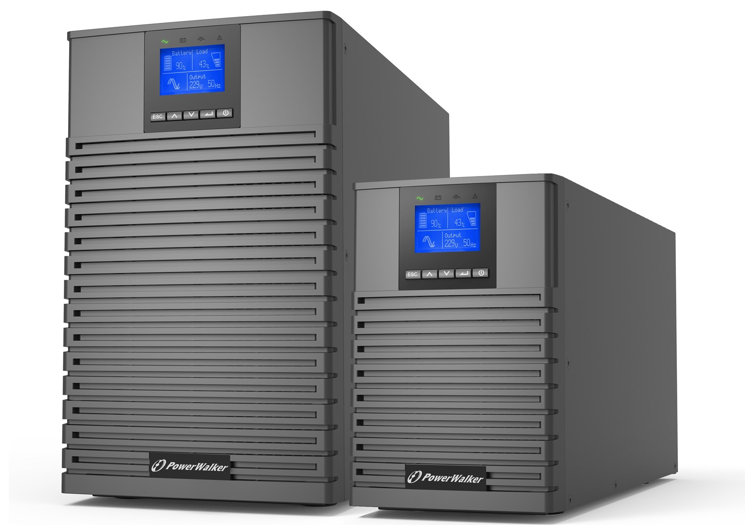 Neprekidno napajanje POWER WALKER VFI 3000 ICT IoT (3000VA/3000W, Online, Tower, LCD, Cloud)