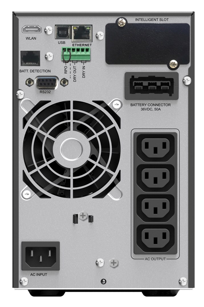 Neprekidno napajanje UPS POWERWALKER VFI 1000 ICT IoT Double-conversion Online (1 kVA, 1000 W, 4 AC izlaza)-5