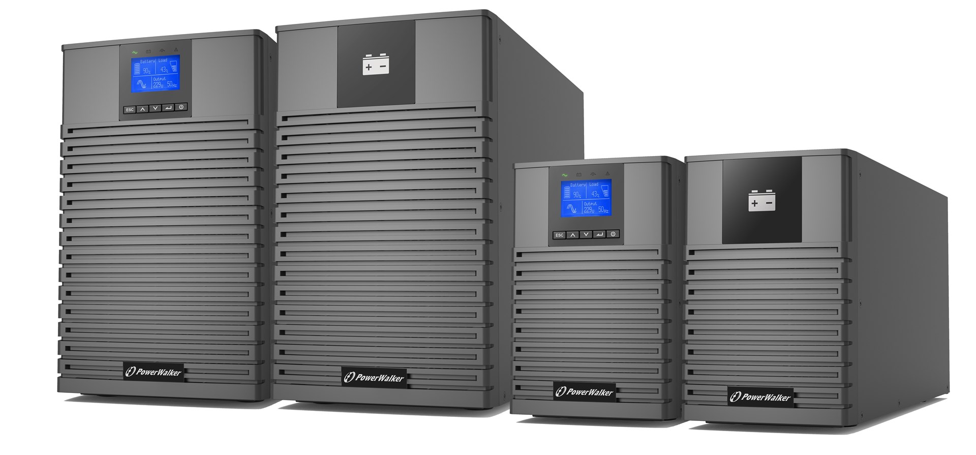 Neprekidno napajanje UPS POWERWALKER VFI 1000 ICT IoT Double-conversion Online (1 kVA, 1000 W, 4 AC izlaza)-7
