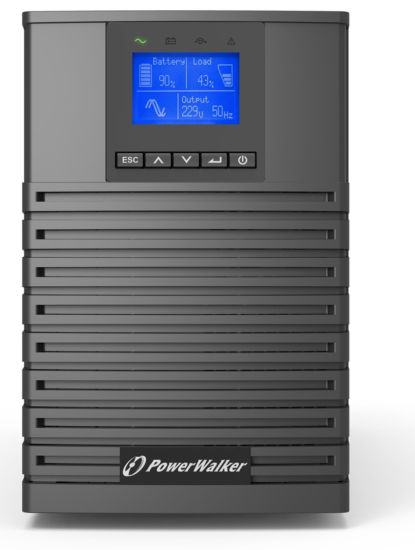 Neprekidno napajanje UPS POWERWALKER VFI 1000 ICT IoT Double-conversion Online (1 kVA, 1000 W, 4 AC izlaza)-8