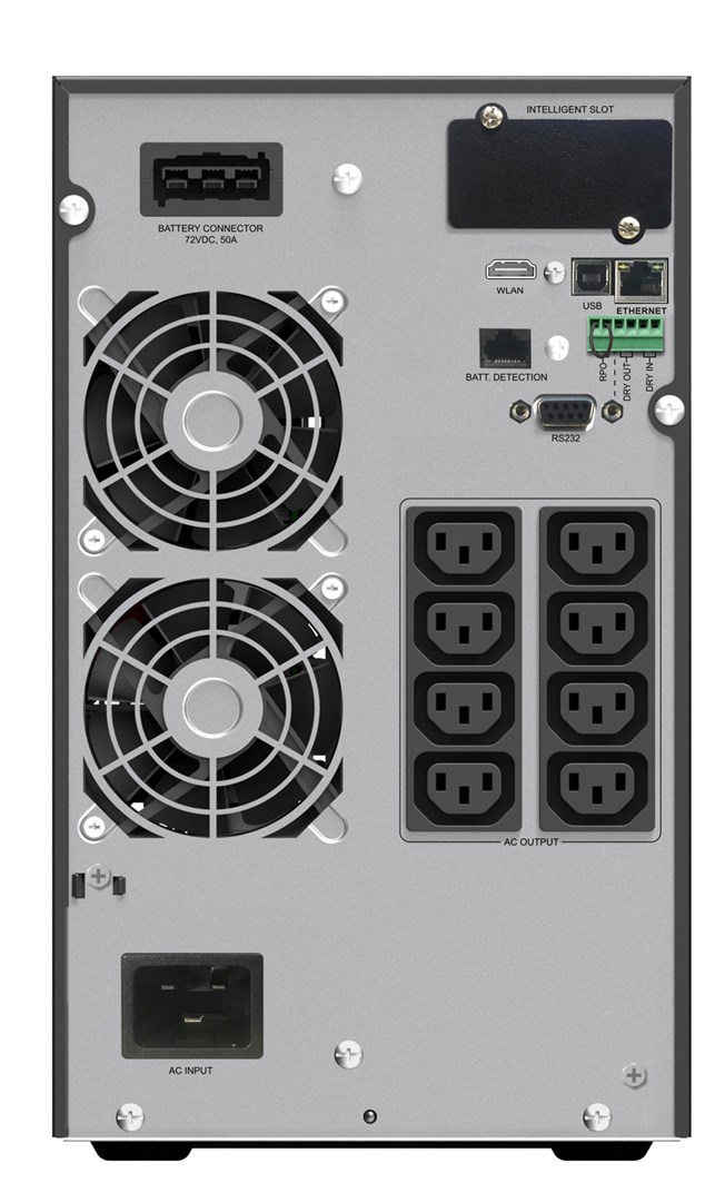 Neprekidno napajanje UPS POWERWALKER VFI 2000 ICT IoT (2 kVA, 2000 W, Double-conversion Online, 8x C13)-4