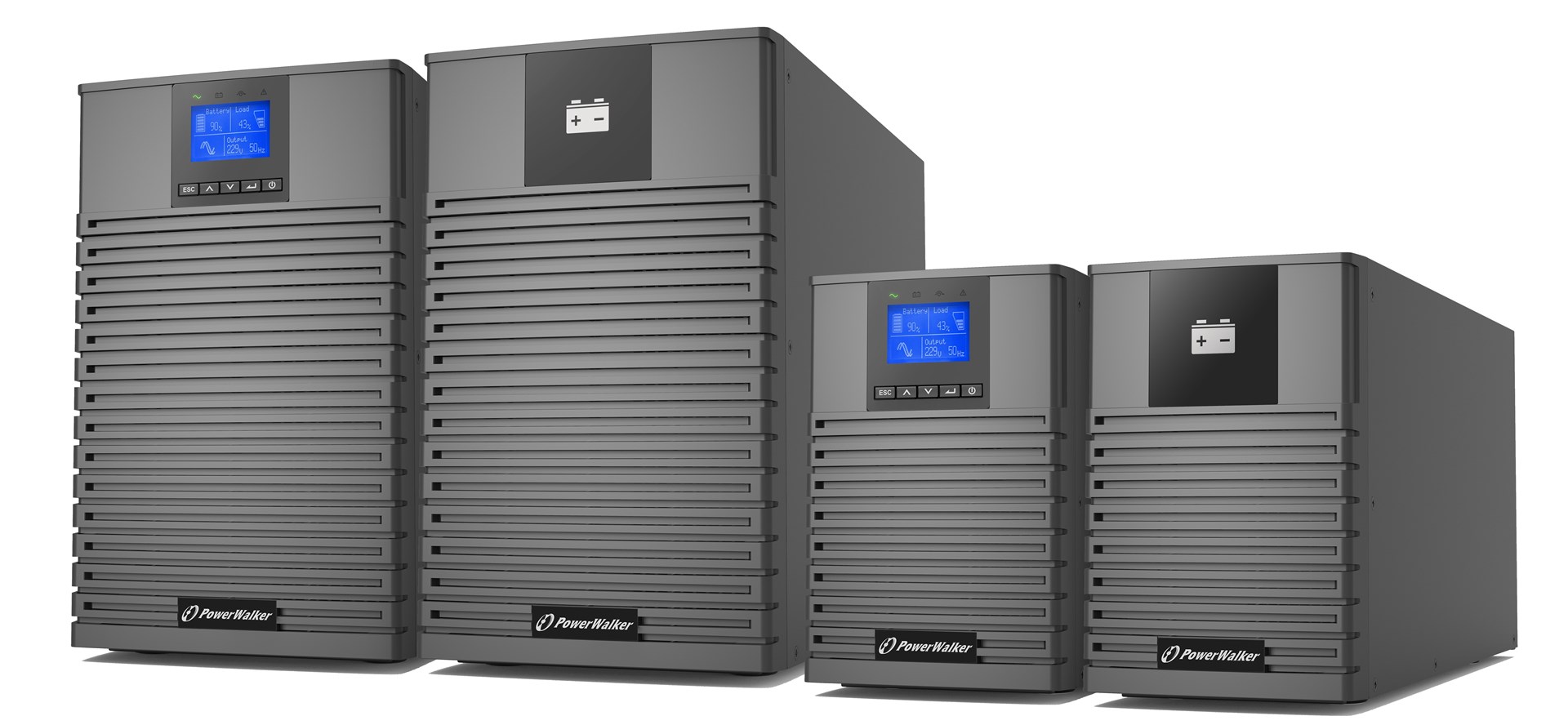 Neprekidno napajanje UPS POWERWALKER VFI 2000 ICT IoT (2 kVA, 2000 W, Double-conversion Online, 8x C13)-1