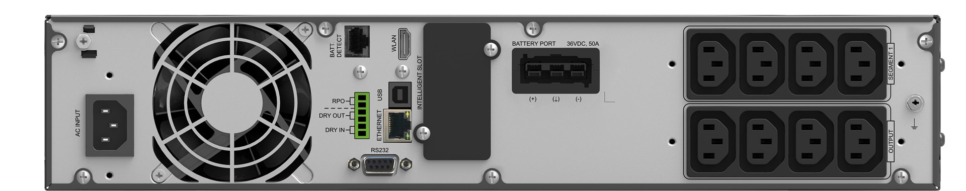Neprekidno napajanje UPS POWERWALKER VFI 1500 ICR IoT Double-conversion Online (1.5 kVA, 1500 W, 8 AC izlaza)-1