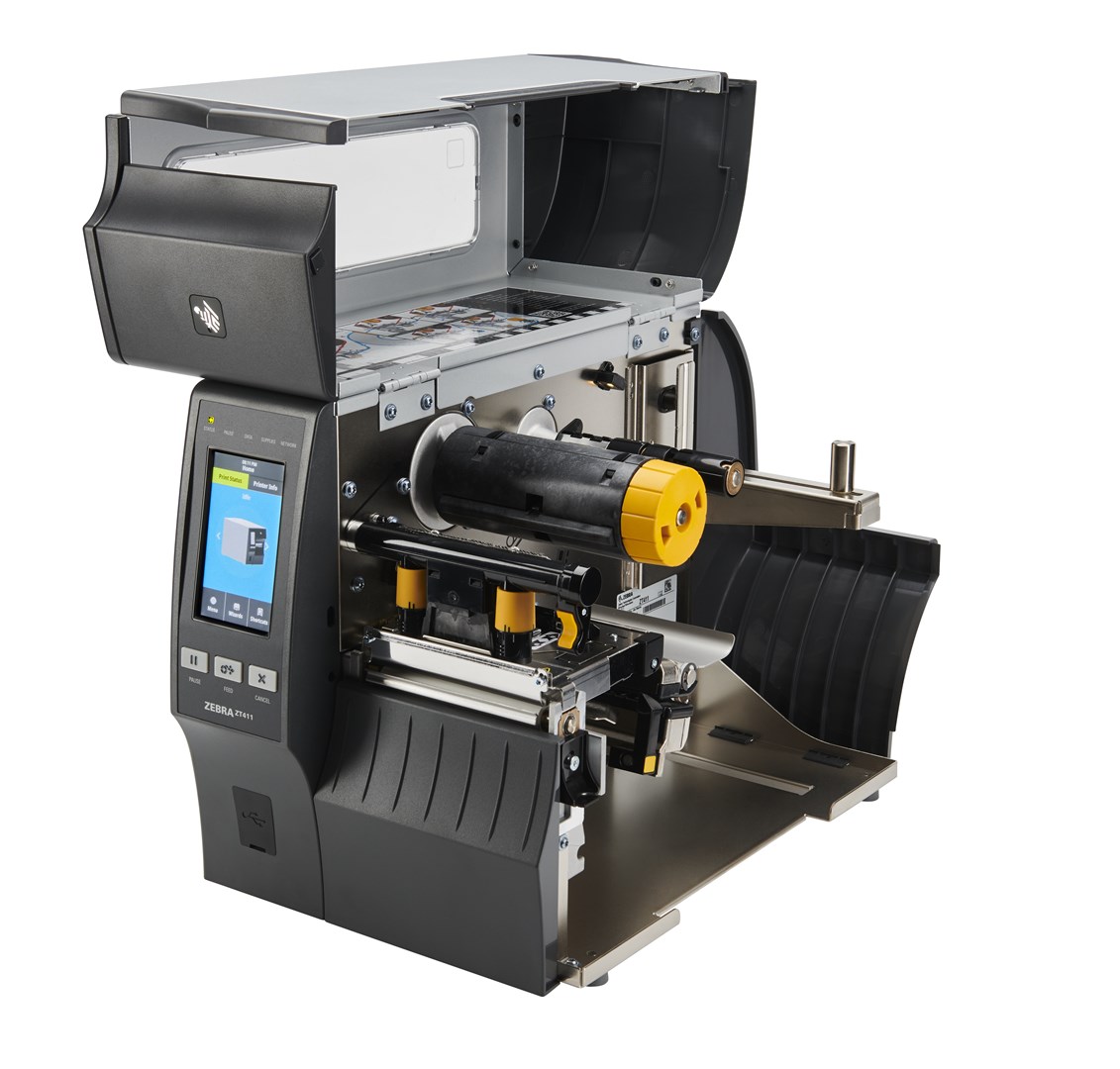 POS printer ZEBRA ZT411 (300 x 300 DPI, žična i bežična veza, direktno termalno / termalni transfer)-2