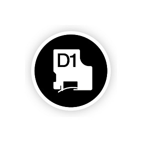 Traka za označavanje DYMO D1 Standard 19mm x 7m (S0720880, crni ispis na bijeloj podlozi)-10