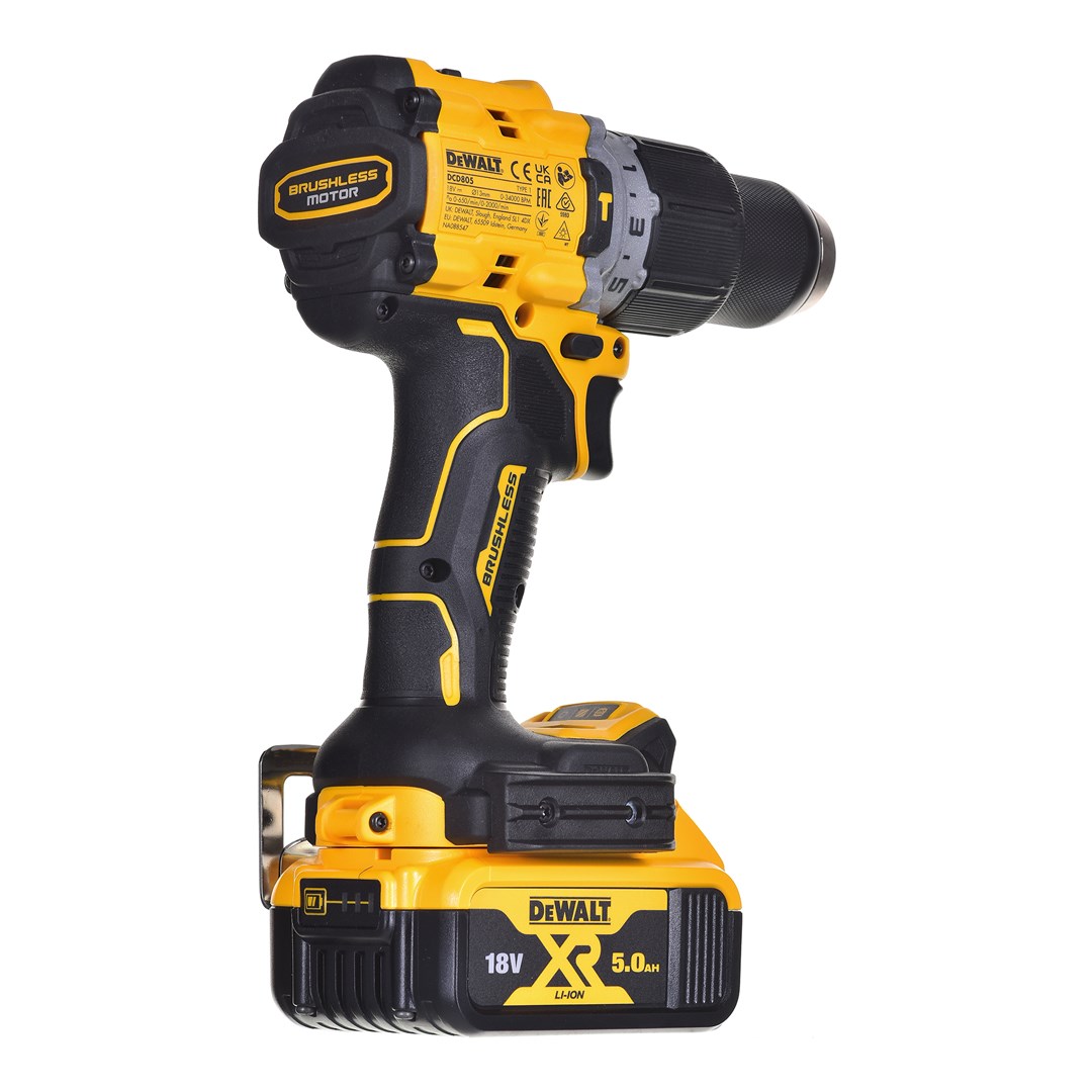 Bušilica/Aku odvijač DEWALT DCD805P2T (18V, 2x5,0Ah, u TSTAK kutiji)-3