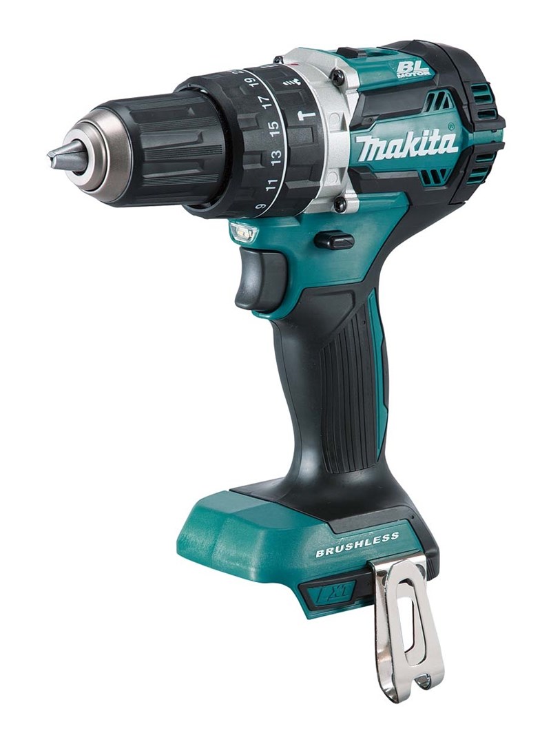 Akumulatorska udarna bušilica MAKITA DHP484Z (crna, plava, 1.6 kg)