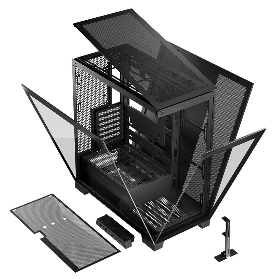 Kućište MODECOM Volcano SPACE MIDI USB 3.0 X 2 CYPE-C bijelo-4