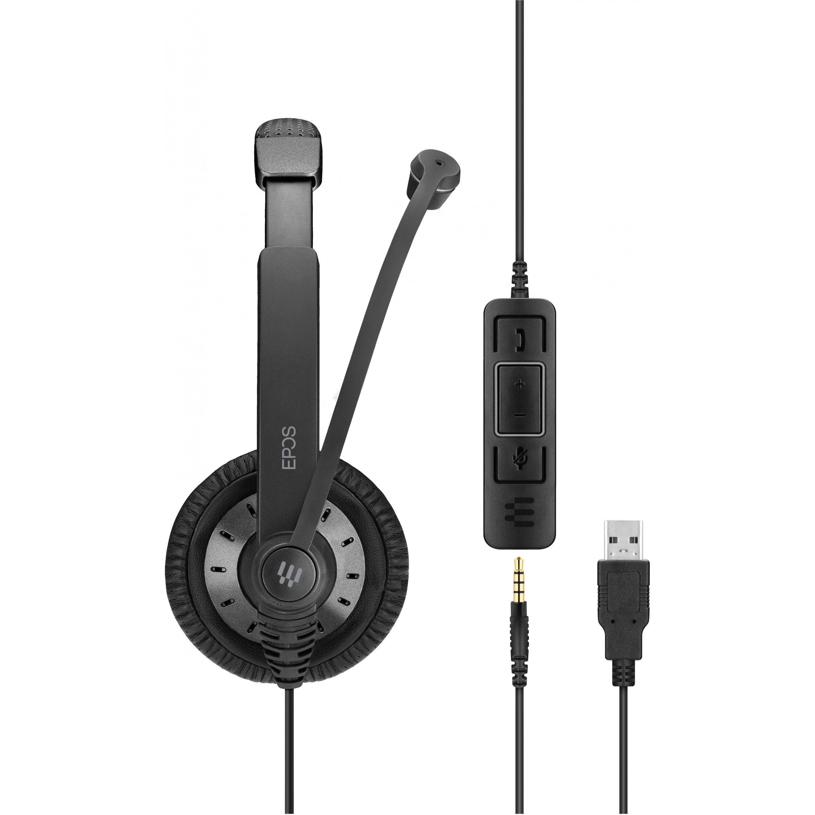 Slušalice EPOS | SENNHEISER IMPACT SC 75 (USB Type-A, Noise canceling, Binaural, 2.5 m kabel, Crne)-3