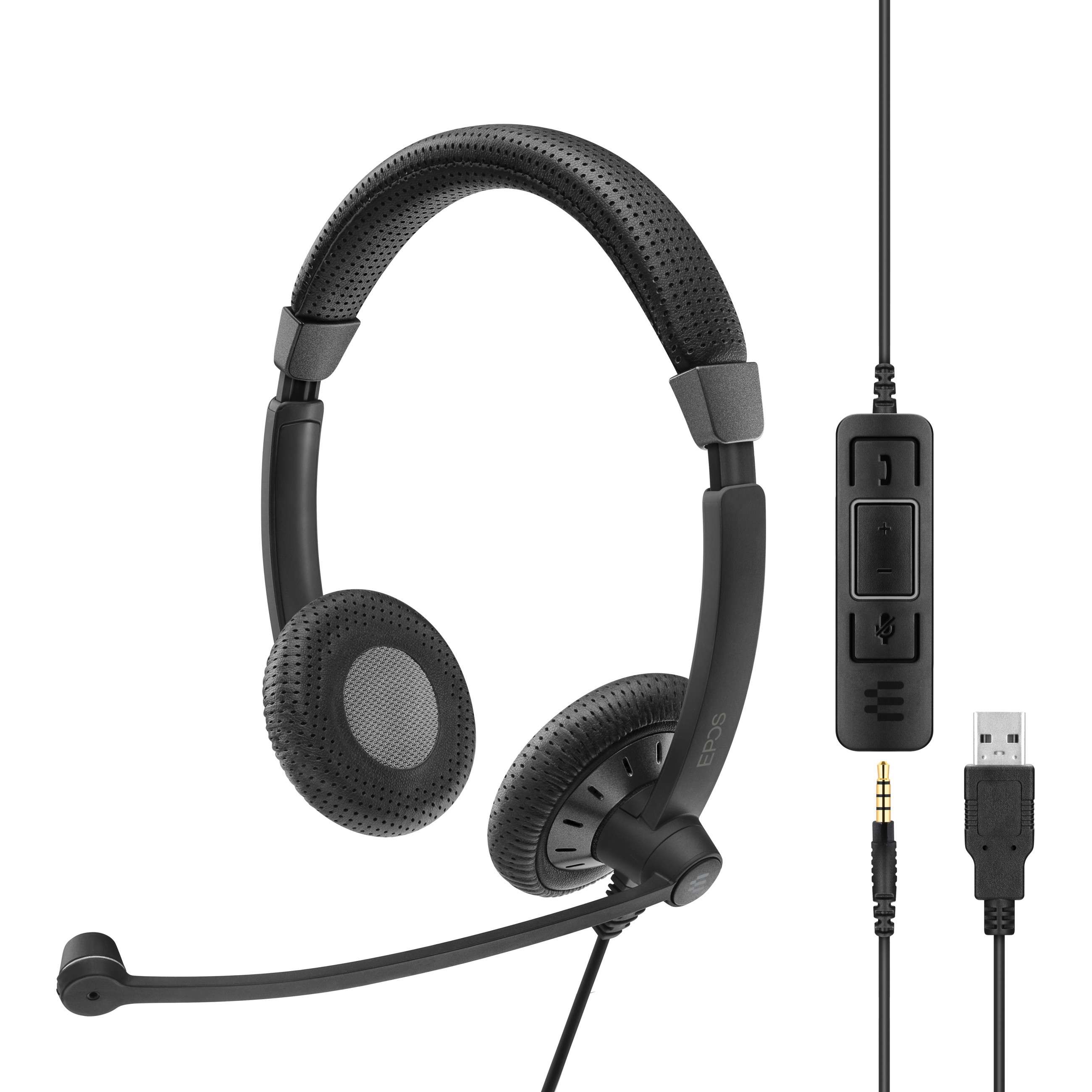 Slušalice EPOS | SENNHEISER IMPACT SC 75 (USB Type-A, Noise canceling, Binaural, 2.5 m kabel, Crne)-13