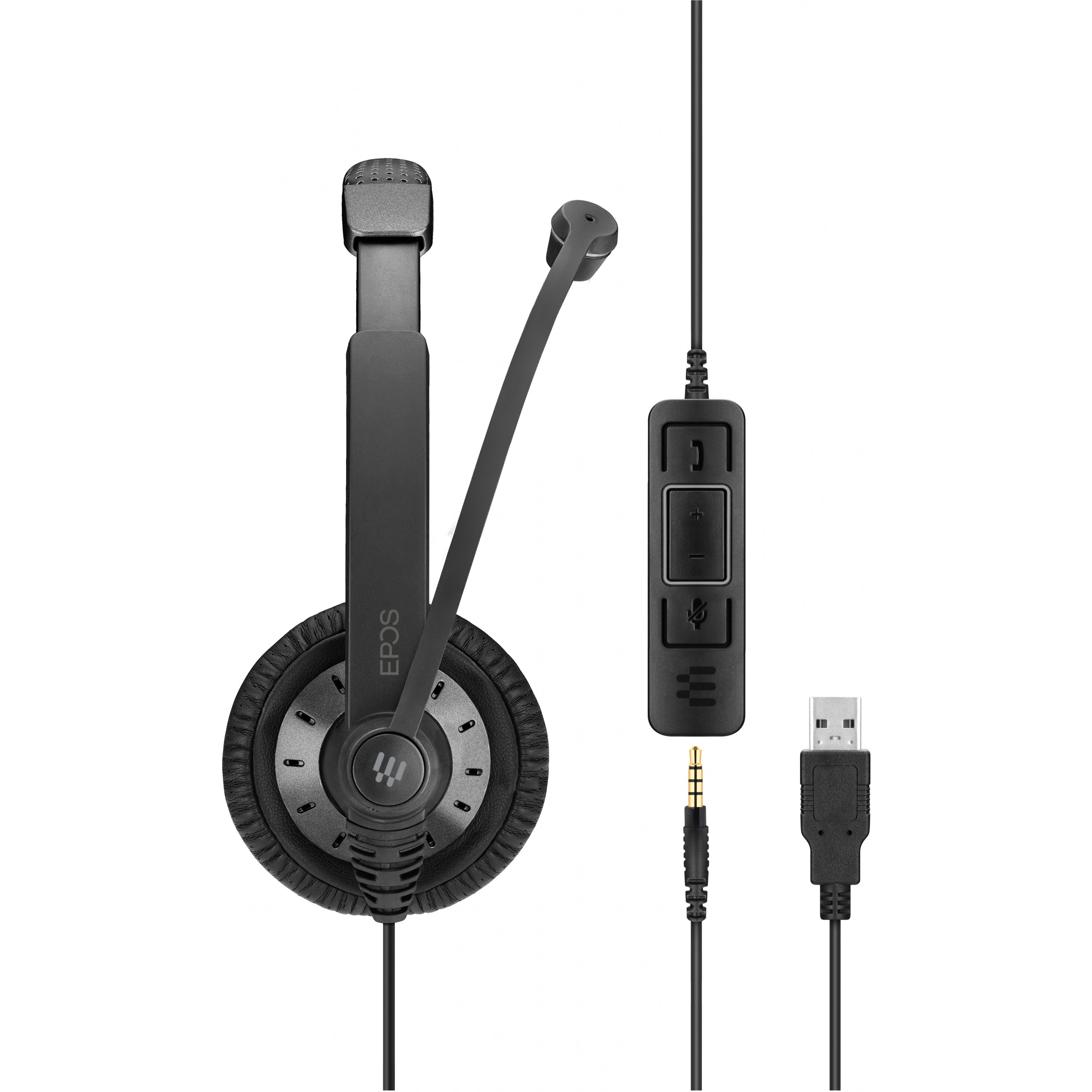 Slušalice EPOS | SENNHEISER IMPACT SC 75 (USB Type-A, Noise canceling, Binaural, 2.5 m kabel, Crne)-14