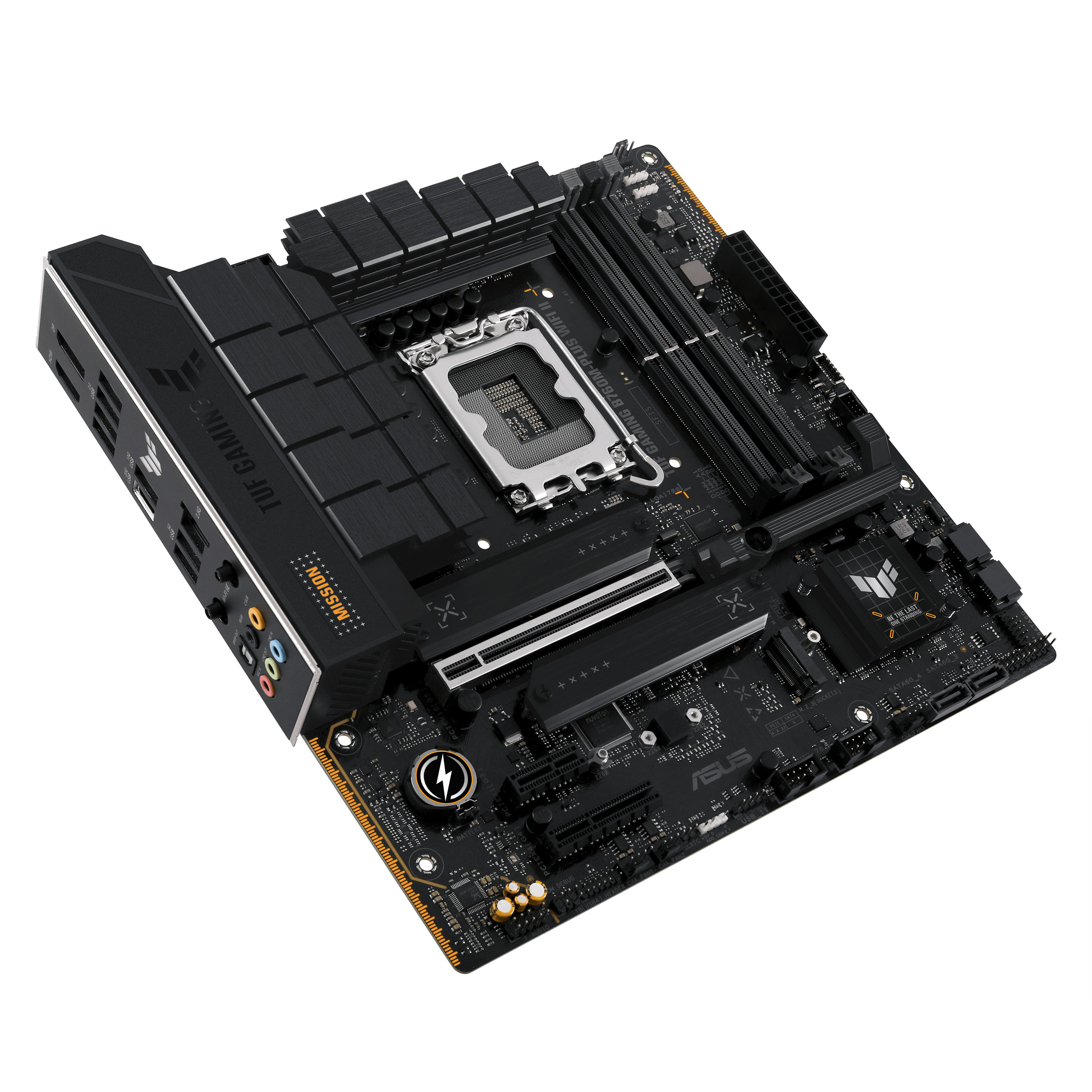 Matična ploča ASUS Intel 1700 TUF Gaming B760M-PLUS WIFI (LGA1700 Socket, micro ATX, Intel B760, DDR5)-5