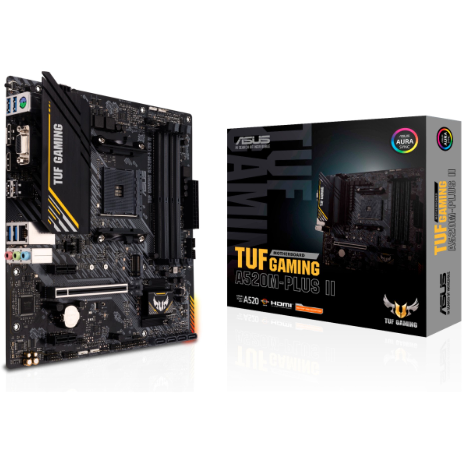 Matična ploča ASUS TUF GAMING A520M-PLUS II (micro ATX, AMD A520, Socket AM4)-10