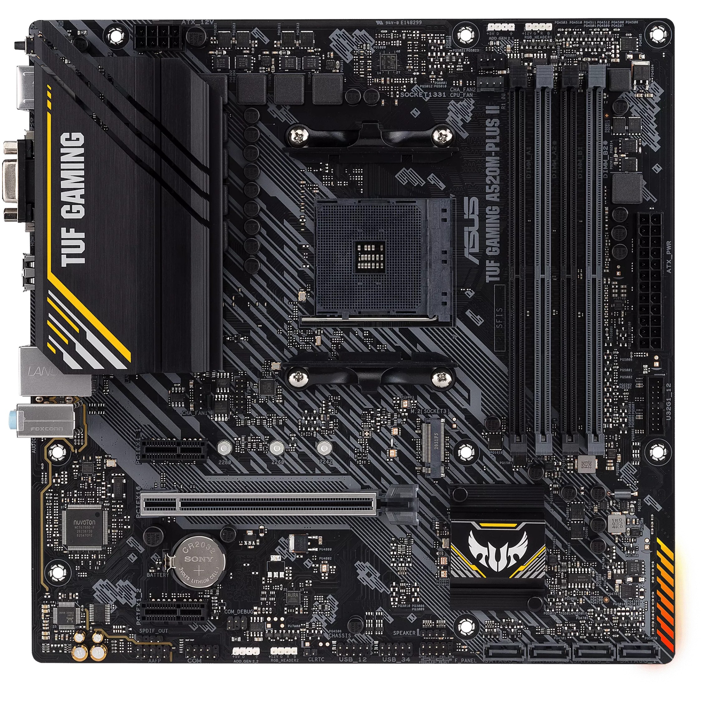 Matična ploča ASUS TUF GAMING A520M-PLUS II (micro ATX, AMD A520, Socket AM4)-11