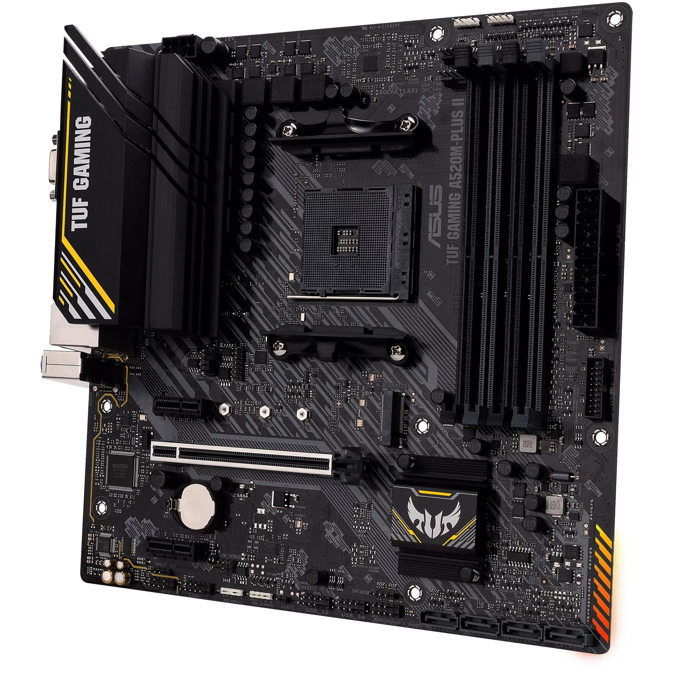 Matična ploča ASUS TUF GAMING A520M-PLUS II (micro ATX, AMD A520, Socket AM4)-13