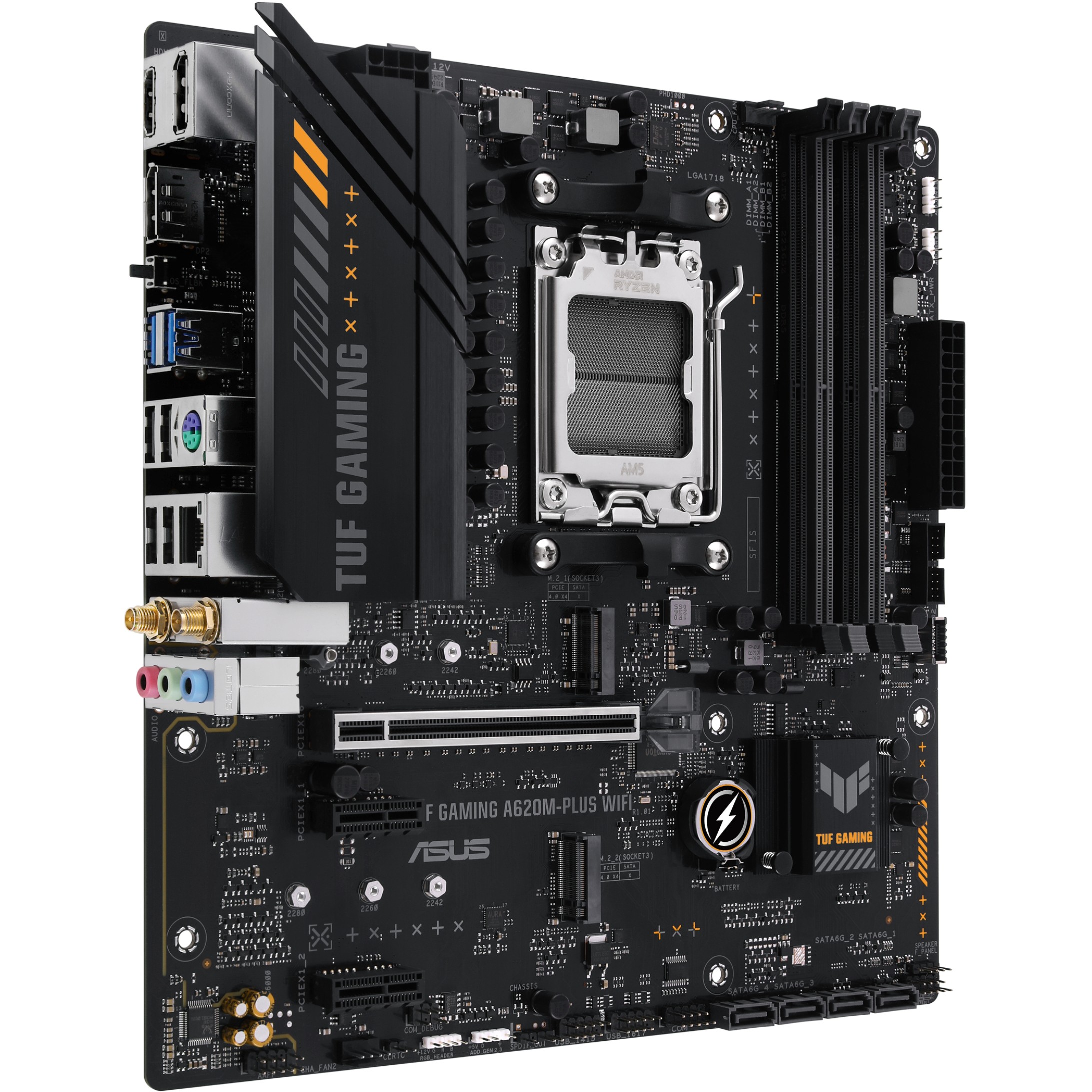 Matična ploča ASUS TUF Gaming A620M-Plus WiFi (utor AM5, AMD A620)-4