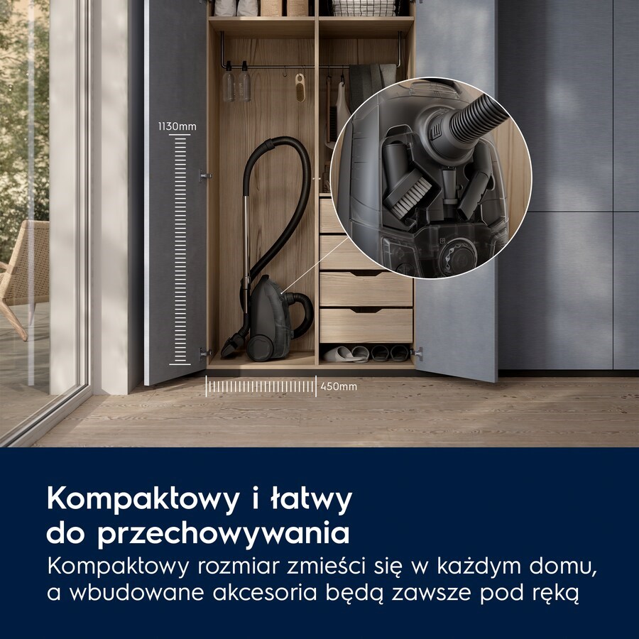 Usisavač ELECTROLUX model EB31C1DB (tamnoplava boja)-1