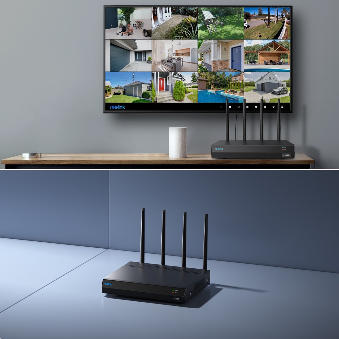 Rejestrator REOLINK NVS12W NVR (12 kanala, bežični)-2
