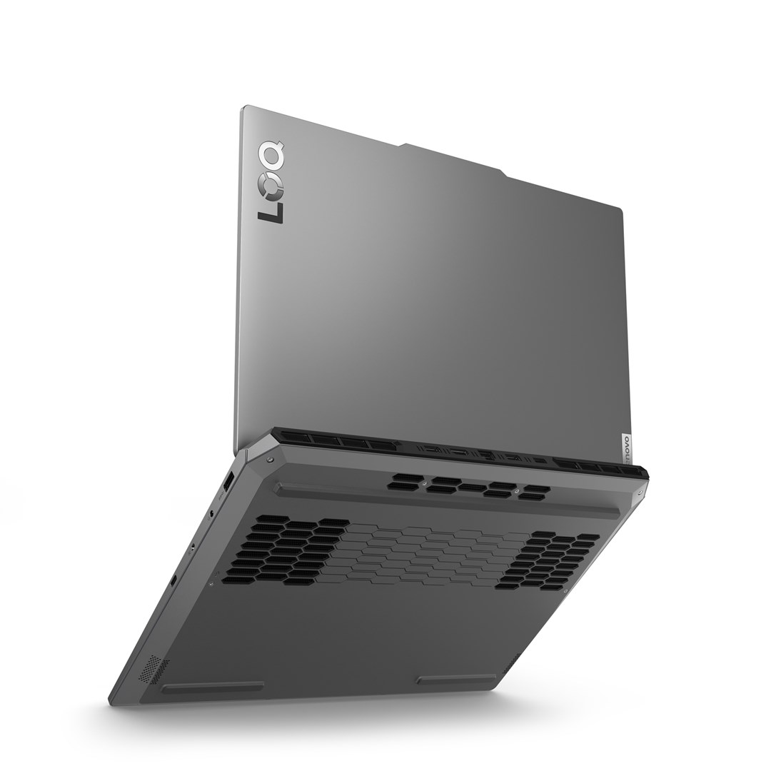 Laptop LENOVO LOQ 15IAX9 (15.6" IPS, Full HD, Intel Core i5-12450HX, 16GB RAM, 512GB SSD, NVIDIA GeForce RTX 3050, No OS, int. tipkovnica, sivi)-14