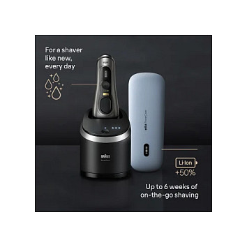 Brijaći aparat BRAUN Series 9 Pro+ 9575cc (Metalik, Wet & Dry, s trimerom)-8